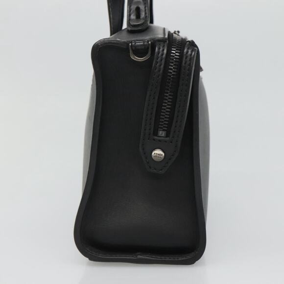 FENDI Hand Bag Leather Black - Picture 4 of 14